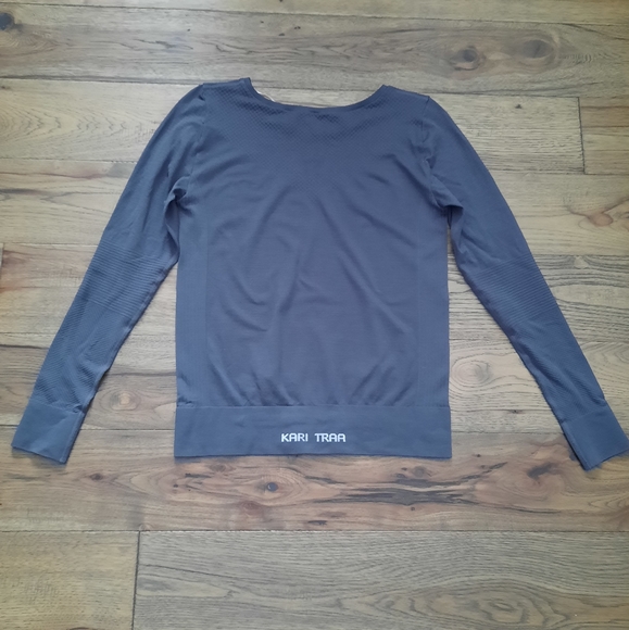 Kari Traa Athletic Long Sleeve Textured Seamless Top Baselayer - Picture 13 of 16